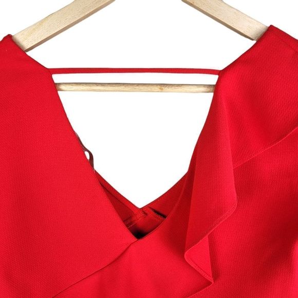 Zara Trafaluc Collection Cropped Top with Frills - Picture 3 of 8